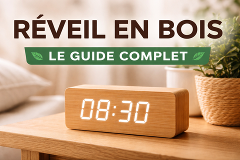 Pourquoi choisir un réveil en bois ?