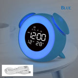 Réveil Lampe bleu