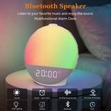 Réveil Lumineux Bluetooth Simulation Lever de Soleil1