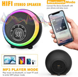Réveil Veilleuse Bluetooth RGB 1
