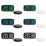 Réveil vibrant LED couleur