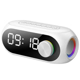 Radio Réveil Bluetooth Design blanc