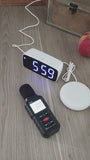 Réveil vibrant LED couleur