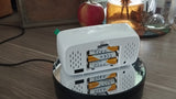 Réveil vibrant LED couleur