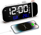 radio-reveil-projecteur-plafond chargeur