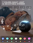Réveil Bluetooth Boule lampe