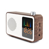 Radio Réveil Bois Bluetooth